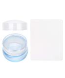 Stamper Seal Silicone Head Transfer Tool for Nail Art - Transparent Cap Stamping Tool for Perfect Manicures | Shop Internationally - Buy Online on GoSupps.com