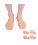 Gel Socks with Essential Oils - Moisturizing Foot Care for Cracked Heels (XL) - Perfect for Beauty Salons - Buy Online on GoSupps.com