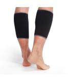 Neotech Care Calf Support Sleeve - Elastic & Breathable Knitted Fabric - Medium Compression - Black Colour (Size S 1 Pair) S (1 Pair) 2 - Buy Online on GoSupps.com