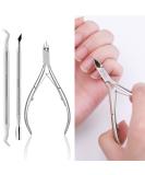 Premium Huture Haubzangen Short Corner Lifter & Nail Shaver Set - Stainless Steel Manicure & Pedicure Tools Kit - Buy Online on GoSupps.com
