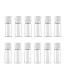 12-Pack 30ml Refillable Clear Travel Bottles - Portable Containers for Liquids Lotion Shampoo & Cream - Ideal for Camping & Travel - Buy Online on GoSupps.com