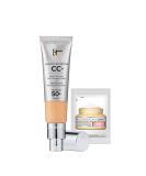 IT Cosmetics CC+ Cream SPF 50: Full-Coverage Foundation and Concealer + Confidence in a Cream Moisturizer - 32ml - Buy Online on GoSupps.com