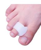 Feifanshop Toe Stretcher - 4x Gel Toe Spreader for Bunion Correction Overlapping Toes & Hammer Toes Relief - Buy Online on GoSupps.com