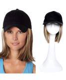 Sego Bob Hair Extension with Baseball Cap Wig - Synthetic Women's Hair Extensions #85P613 - Affordable 15 cm Smooth Style - Buy Online on GoSupps.com