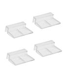 4pcs Clear Acrylic Aquarium Glass Cover Clip Support Holder 8mm - Buy Online on GoSupps.com