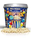 Mac-Corns Salted Popcorn 400g Mega Bucket - Traditional Buttered Popcorn - Buy Online on GoSupps.com