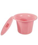 Buy Healvian Travel Potty - Portable Toilet & Urinal for Adults Kids & Pregnant Women | Pink Chamber Pot with Lid - Ideal for Travel & Home Use - Buy Online on GoSupps.com