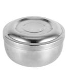 Stainless Steel Shaving Bowl & Brush Set | Men's Grooming Essentials for Beard Care - Buy Online on GoSupps.com