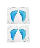 Arch Support Insoles - 2 Pairs Orthopedic Foot Cushion & Silicone Support for Ultimate Comfort - Buy Online on GoSupps.com