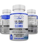 Eternal Zen 15 Day Colon Cleanser Detox - Fast Acting Natural Laxative with Senna for Constipation Relief - 30 Capsules - Buy Online on GoSupps.com