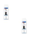 Trixie Katzenshampoo Double Pack | 2 x 250 ml | Gentle Cat Shampoo with Chamomile Extract for All Breeds | Revitalizing Pet Care - Buy Online on GoSupps.com