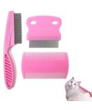 PHCOZY Lice & Flea Comb - Double-Sided Metal & Plastic Nits Comb for Effective Lice Removal - Buy Online on GoSupps.com