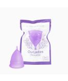 Soft & Flexible Menstrual Cup - Quality Grade Silicone Reusable Period Cup (Small) for Comfortable Flow - Eco-Friendly & Sustainable - Buy Online on GoSupps.com