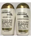 Ogx Coconut Milk Shampoo & Conditioner Travel Size Set - 3 Oz. Each - Buy Online on GoSupps.com