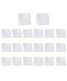 Buy Sansheng 20-Pack Small Transparent Cosmetic Bag with Zipper - Mini Toiletries Organizer 15x3x13 cm Ideal for Gifts & Travel - Buy Online on GoSupps.com