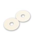 Korsteel Rubber Bit Guards Pair White - Buy Online on GoSupps.com