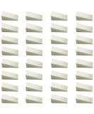 32 Piece Gradient Nails Soft Sponges - DIY Manicure Tool for Color Fade Nail Art - White - Buy Online on GoSupps.com