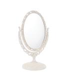 Beaupretty Vintage Oval Desktop Makeup Mirror with Stand - Swivel Double Sided Vanity Cosmetic Mirror - Buy Online on GoSupps.com