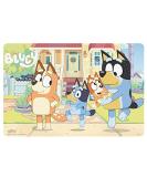 Designs Bluey Reusable BPA Free Kids Placemat  Bandit  Bluey and Friends - Buy Online on GoSupps.com