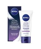NIVEA Sensitive Night Cream (50 ml) Face Cream for Sensitive Skin with Liquorice Extract and Grape Seed Oil Regenerating Skin Care - Buy Online on GoSupps.com