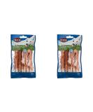 Buy Denta Fun Chicken Chewing Rolls - 12 cm 6 pcs/70 g (Pack of 2) for Healthy Chewing | International Shipping Available - Buy Online on GoSupps.com