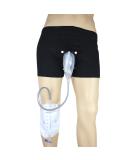 Buy Male Urine Bag Underpants | Portable Pee Catheter Holder for Incontinence - Size M (Waist 27.1in-36.2in - Buy Online on GoSupps.com