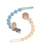 Buy Wesweet BPA-Free Silicone Pacifier Chain | Gift-Ready Baby Pacifier Band for Boys & Girls (Blue + Apricot) - Buy Online on GoSupps.com