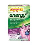 Emergen-C Energy+ Drink Mix - B Vitamins, Vitamin C & Natural Caffeine | Blueberry Acai Flavor (18 Pack) - Buy Online on GoSupps.com