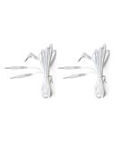 TENS Unit Replacement Cords 2.5mm 2 Pins - 60'' Length - Pack of 2 | Compatible with TENS/EMS Machines - Buy Online on GoSupps.com