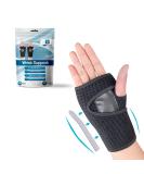 HOTCAKES Advance Cotton Left Wrist Splint - Breathable Brace for Carpal Tunnel, Arthritis & Tendonitis Support - Buy Online on GoSupps.com