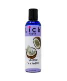 LICK Coconut Scented Body Oil - Moisturizing & Hydrating Vitamin E Infused Body Oil Gel for Women - Soothing Aromatherapy & Antioxidant Protection - Buy Online on GoSupps.com