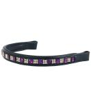 Ovation Princess Straight Browband in Purple - Shop Now for Equestrian Style - Buy Online on GoSupps.com
