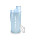Protein Shaker 'Heaven' 500ml - Leak-Proof BPA Free with Sieve & Scale - Perfect for Creamy Whey Protein Isolates & BCAA - Sky Blue Fitness Mixer - Buy Online on GoSupps.com