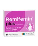 Remifemin Plus St. John's Wort - 60 Hormone-Free Tablets for Menopause Relief - Natural Vegetable Medicine - Buy Online on GoSupps.com