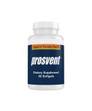 Prosvent Prostate Supplement for Men - Clinically Effective Beta Sitosterol, Saw Palmetto, Vitamin D & Zinc - Premium Prostate Support - Reduce Urination Frequency & Urgency - 60 Count - Buy Online on GoSupps.com