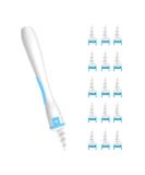 Q Grips Ear Wax Cleaners - Silicone Ear Wax Remover with 16 Replacement Tips | Safe & Soft for Adults & Kids | Buy Now in the UK - Buy Online on GoSupps.com