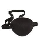 Adjustable Black Single Eyepatch for Amblyopia Correction | Concave Shape for Comfort | Adults & Kids Halloween Eye Cover - Buy Online on GoSupps.com