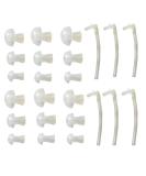 18pcs Ear Plug with 6 tubes for BTE Hearing Aid Aids Eartips Domes (size S M L) - Buy Online on GoSupps.com