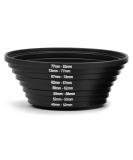 CamDesign 8pcs Metal Step Up Rings Lens Adapter Filter Set - Compatible with Digital SLR Cameras - 49mm to 82mm Sizes - Buy Online on GoSupps.com