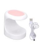Buy Mini Nail Lamp UV Light - 16W Portable Fast-Drying USB Nail Dryer for All Gels | Ideal for Individual Fingernails - Buy Online on GoSupps.com