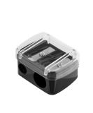 Dual Cosmetic Pencil Sharpener - Perfect for Artists & Students | Eye Makeup Pencil Sharpener for School Supplies - Buy Online on GoSupps.com