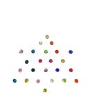 Shop Indian Bollywood Forehead Stickers | Multi-Color Bindi Jewelry Collection - Buy Online on GoSupps.com