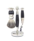 Edwin Jagger 3 Piece Mach3 Shaving Set - Ivory | Premium Shaving Kit for a Luxurious Experience - Buy Online on GoSupps.com