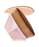 VICKSONGS Flawless Foundation Brush with Storage Box - Super Soft Multifunctional Makeup Brush for Liquid Cream Concealer - Pink - Buy Online on GoSupps.com