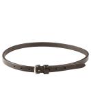 HORZE Genuine Leather Brown Horse Replacement Flash Noseband Strap - Buy Online on GoSupps.com