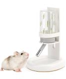 Marchul Hamster Water Bottle with Stand | Leak-Proof Guinea Pig Water Bottle | Adjustable Small Animal Water Bottles for Hamsters - 4oz White - Buy Online on GoSupps.com