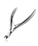 FERYES Professional Cuticle Clipper - 5mm Jaw, Medical Grade Stainless Steel - 1 Piece, Silver - Buy Online on GoSupps.com