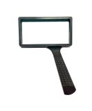 High-Resolution Handheld Magnifying Glass - 4x Enlargement Scratch-Resistant Lens for Reading & Hobbies - Ideal for Seniors - Buy Online on GoSupps.com