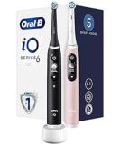 Buy iO6 Series Electric Toothbrush Duo Pack Black/Pink Sand - 2 Extra Handles | International Shipping Available - Buy Online on GoSupps.com
