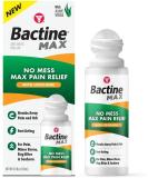 Bactine Max No-Mess Roller Ball - 4% Lidocaine Pain & Itch Relief for Poison Ivy Bug Bites & Sunburn - 2.5 oz - Shop Internationally - Buy Online on GoSupps.com